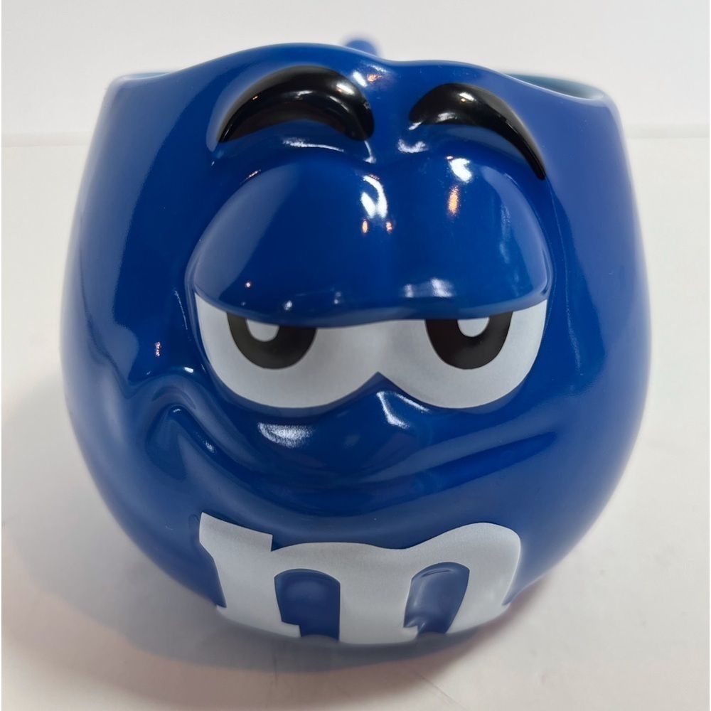 M & M World Blue Character 3D Mug